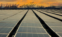 Newark Liberty International Airport’s 5-megawatt solar project at the newly built Terminal A parking garage is the single largest solar rooftop project at any airport in the country.