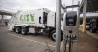 Jersey City said it is the first on the East Coast to introduce electric garbage trucks to a municipal fleet.