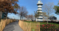 Lighthouse Point illuminates the massive transformation that Newport has brought to the Hudson River waterfront. - NEWPORT