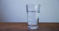 Glass of water