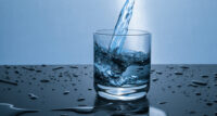 Glass of water