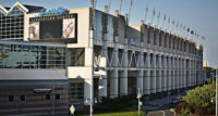 The Atlantic City Rail Terminal is adjacent to the Atlantic City Convention Center.