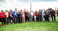 Hinchliffe Stadium in Paterson officially reopened in May.