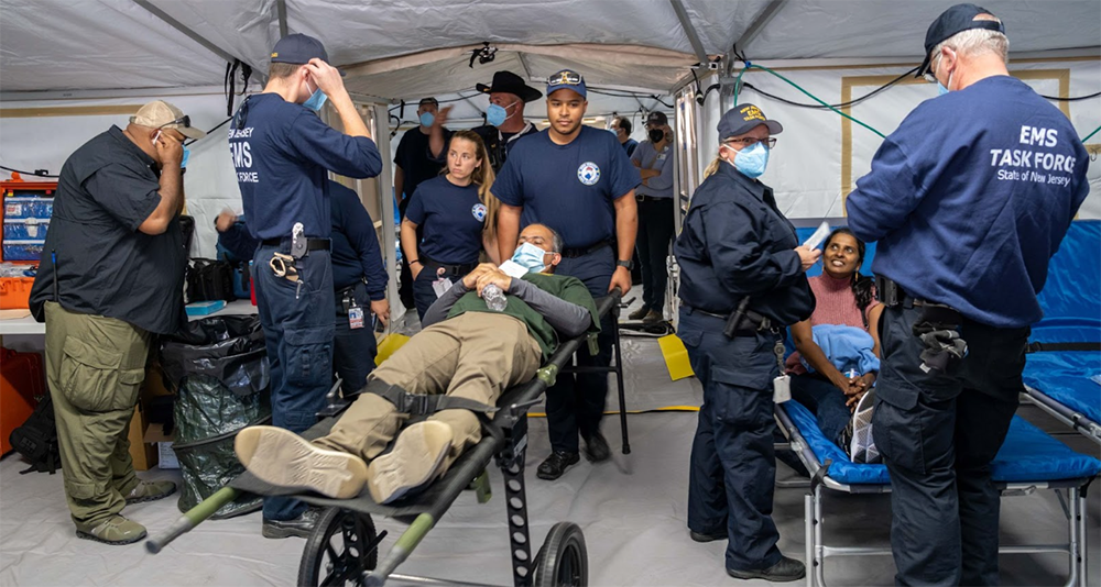Hackensack Meridian Health Old Bridge Medical Center and the New Jersey EMS Task Force held a full-scale emergency response exercise in fall 2022.