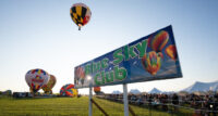 Icelandic Glacial’s VIP Blue Sky Club membership includes admission to the festival ($40 value); prime viewing of balloon ascensions from a tent next to the balloon launch field; free parking in the VIP lot with an exclusive entrance ($20 value); and more.