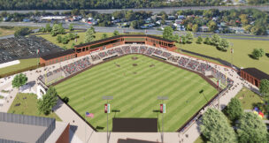 Rutgers Athletics and Middlesex County entered into a letter of intent that will include designating the future Multipurpose Community Venue on Middlesex College’s campus as a home field for Rutgers Baseball, starting in 2026. - MIDDLESEX COUNTY
