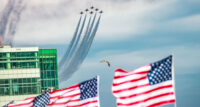 The Visit Atlantic City Airshow included fan favorites such as the U.S. Air Force Thunderbirds.