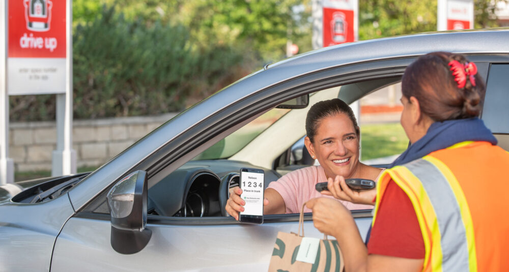 Target's Drive Up with Starbucks offering allows shoppers to add the coffee chain's drinks and foods to any curbside pickup order.