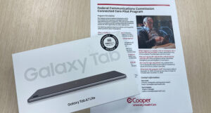 A new program from Cooper University Health Care will provide tablets to military veterans who have difficulty getting to care at Cooper or Deborah Heart and Lung Center.