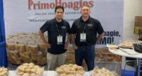 Mike Feliziani, PrimoHoagies corporate field representative, and Barry Friedman, vice president of franchise & business development, attend Franchise Expo South, a regional trade show in Fort Lauderdale, in a move to spur additional development in the state for the chain.