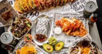 Founded 15 years ago, Bubbakoo's Burritos is known for its burritos, tacos, quesadillas and bowls that are fresh, made-to-order and affordable in a lively skater-surfer atmosphere.