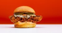 Known for a menu that blends Nashville hot chicken with the taste of Pakistani flavors, Namkeen Hot Chicken’s signature items include chicken tikka mac & cheese, Nashville hot chicken sandwiches, and a unique twist on chicken & waffles made with hot fried chicken, jalapeno and cheddar Belgian waffles.
