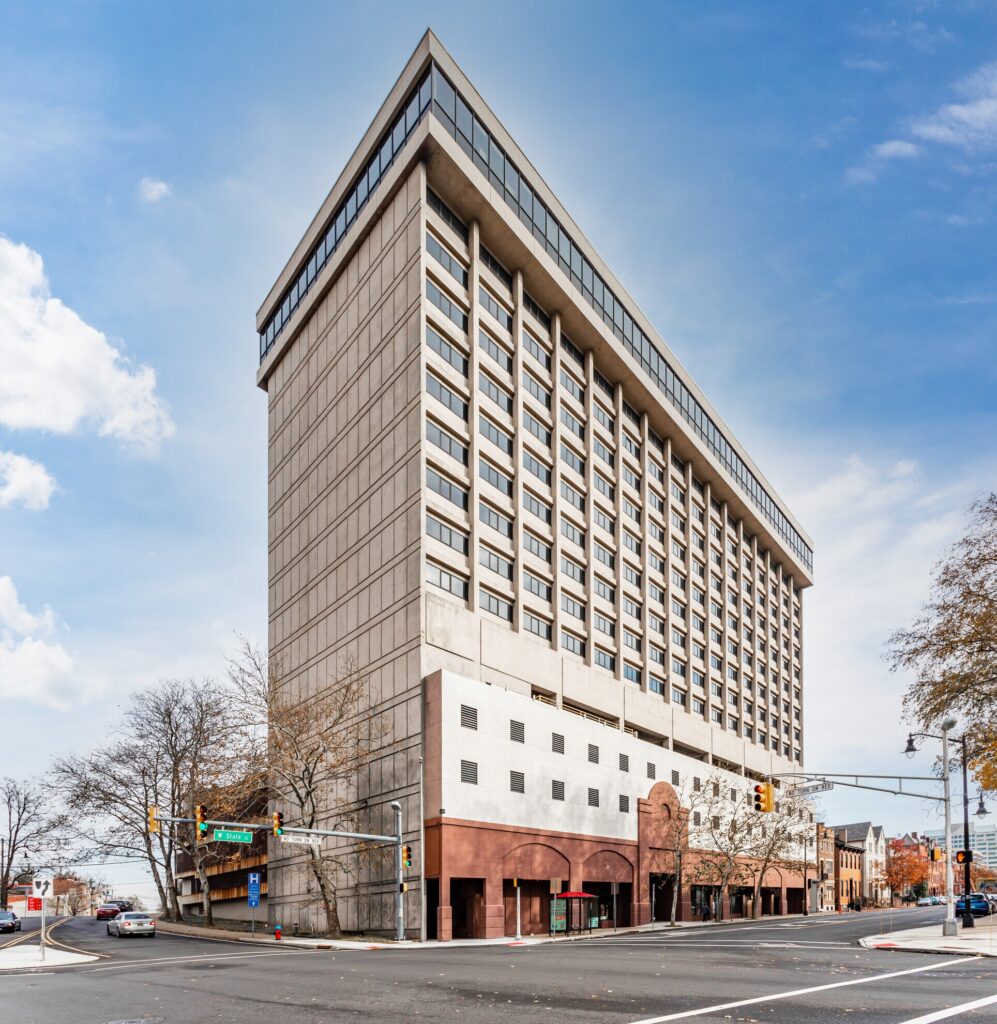 According to Fennelly Associates, 240 W. State St. in Trenton was originally constructed as a hotel in 1969. - FENNELLY ASSOCIATES