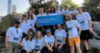 A group of New York and New Jersey Matrix staff at the 2023 JP Morgan Corporate Challenge 5K in June in Central Park.