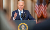 President Joe Biden, shown in August 2021, announced $7 billion in federal investments to launch seven Clean Hydrogen Hubs (H2Hubs) across the nation to accelerate the commercial-scale deployment of low-cost, clean hydrogen.