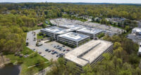 The Eisenhower, formerly The Eisenhower Corporate Campus, is a 384,000-square-foot LEED Silver Certified Class A office building located at 290 W. Mount Pleasant Ave. in Livingston. - CBRE