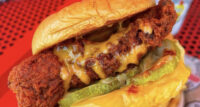 Founded seven years ago as a pop-up in West Hollywood, Dave’s Hot Chicken is known for its hot chicken tenders and sliders – with spice levels ranging from “No Spice” to “Reaper” – as well as its sides, such as mac & cheese, kale slaw and cheese fries.