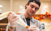 Calandra’s Bakery is offering New Jersey Devils fans a chance to get up close and personal with team captain Nico Hischier.