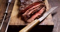Founded in 1979, Fogo de Chão serves grilled, seasoned meats cooked churrasco-style on skewers and then carved at the table by the chefs.