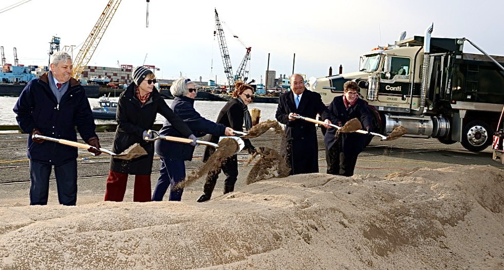 On Nov. 29, the Port Authority of New York and New Jersey and federal and regional transportation officials announced the start of major construction work for the $220 million Port Street Corridor Improvement project to redesign and rebuild Port Newark's northern entrance at Port and Corbin streets.
