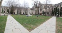 Princeton University's Mather Sundial in McCosh Courtyard.