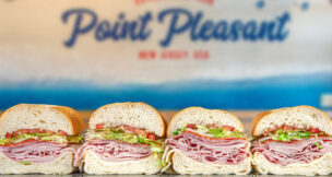 Jersey Mike’s serves authentic fresh sliced/fresh grilled subs on freshly baked bread — the same recipe it started with in 1956.