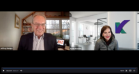 Karen Kessler, the founder and president of Kessler PR Group, speaks with NJBIZ Editor Jeff Kanige on Dec. 11, 2023.