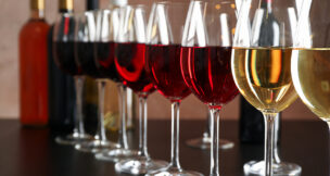 Wine glasses