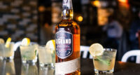 Brand co-founders Eric LeGrand and Brian Axelrod celebrated the one-year anniversary of Eric LeGrand Bourbon on March 15 at The Office Tavern Grill in Summit, a 40 North restaurant.