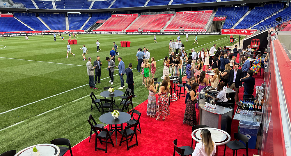According to the Red Bulls, the private events business revenue has grown 30% year over year from 2022 to 2023, while total private events at the arena have doubled since 2021.
