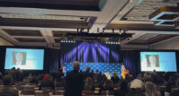 Gov. Phil Murphy takes the stage for his keynote speech during the New Jersey Chamber of Commerce's ReNew Jersey Business Summit and Expo on March 26 at Harrah’s Atlantic City.