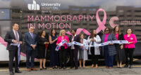University Hospital unveiled it's new $1.2 million mobile cancer unit March 7, 2024, in Newark. - PROVIDED BY UNIVERSITY HOSPITAL