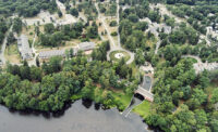 Aerial view of Georgian Court University's main campus is located in Lakewood on the picturesque former George Jay Gould estate, a National Historic Landmark. - PROVIDED BY GEORGIAN COURT UNIVERSITY