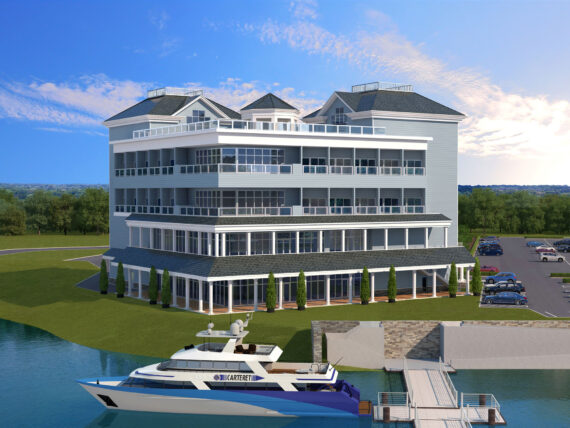 The Carteret Intermodal Transportation Building will provide access to several forms of alternative transportation.