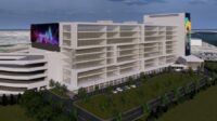 Carteret’s $1 billion, 10-acre waterfront redevelopment project includes a 1.2 million-square-foot movie production studio complex.