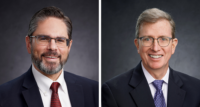 Joining Cooper University Health Care to lead the new Direct Primary Care offering are (from left) family practitioners Dr. James Runfola and Dr. Leonard Ridilla.