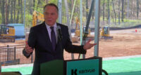 “Today, I am very excited to mark a major milestone for our future,” Kenvue CEO Thibaut Mongon said during the April 24, 2024, groundbreaking ceremony for the company's new global headquarters in Summit.