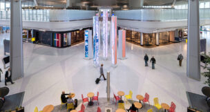 The new $2.7 billion Terminal A at Newark Liberty International Airport officially opened in January 2023.