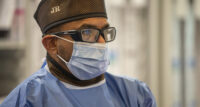 Dr. Jaffar Raza, an interventional cardiologist at Holy Name, performed the first ultrasound renal denervation procedure in New Jersey.