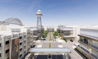 The planned 1888 Studios in Bayonne, a 1.5 million-square-foot facility, was designed by leading architecture firm Gensler to evoke the imagery of Golden Age Hollywood and is being developed by Togus Urban Renewal.