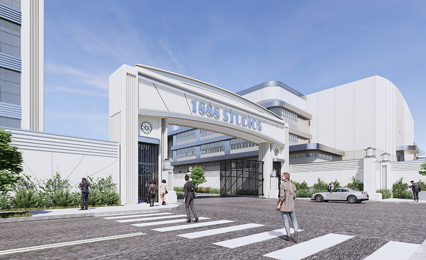 The planned 1888 Studios in Bayonne, a 1.5 million-square-foot facility, was designed by leading architecture firm Gensler to evoke the imagery of Golden Age Hollywood and is being developed by Togus Urban Renewal.