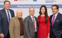Cooperman Barnabas Medical Center received a $30 million gift to support the new Melchiorre Cancer Center at Cooperman Barnabas Medical Center under construction in Livingston.