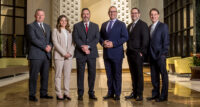 Scarinci Hollenbeck LLC is growing its commercial real estate group. The team includes (from left): Michael Jedziniak, Kaylin Olsen, Donald Pepe, Robert Baker Jr., Michael Willner and Matthew Kane. New hires not pictured: Daniella Dalia and Douglas Ehrenworth.