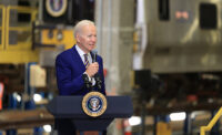 On Jan. 31, 2023, President Joe Biden was joined by Gov. Phil Murphy, U.S. Secretary of Transportation Pete Buttigieg and New York Gov. Kathy Hochul to highlight bipartisan infrastructure law funding for the Hudson River Tunnel Project.