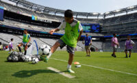 FIFA World Cup 26 New York New Jersey Host Committee held a youth soccer game July 10 for hundreds of area players at MetLife Stadium in East Rutherford.