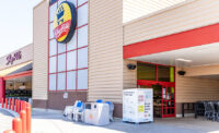 ShopRite is introducing customers to the new TerraCycle recycling kiosk, designed for flexible-film plastic packaging. Customers can drop off all brands of otherwise hard-to-recycle flexible-film packaging, including items such as empty potato chip bags and potting soil packages.
