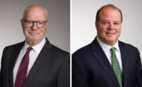 Serving as chairs of Chiesa Shahinian & Giantomasi PC's newly established Alternative Dispute Resolution Group are Joseph Dickson (left) and Nicholas Grieco.