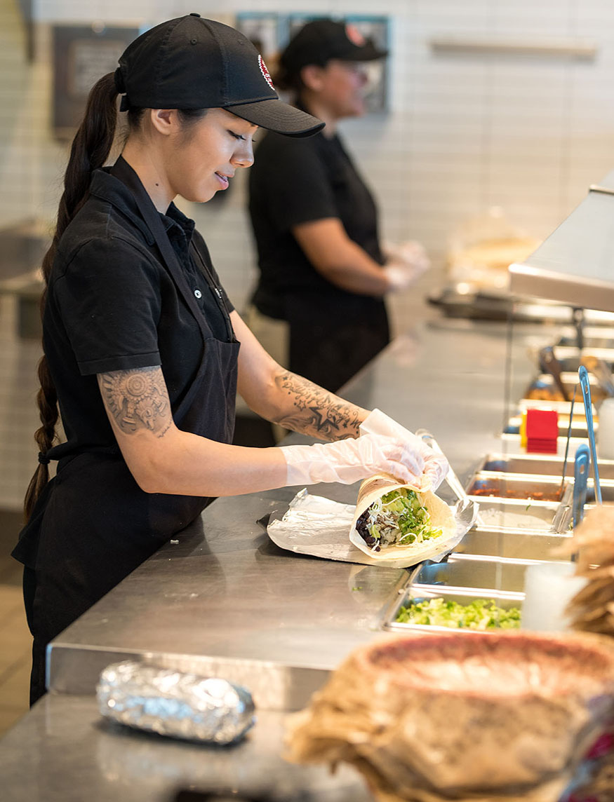 Founded in 1993, Chipotle is known for its customizable burritos, tacos, salads and bowls.