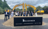 Kushner officially broke ground July 31 on the first-ever luxury apartment community in Colts Neck. New development Livana Colts Neck will feature 360 rental residences spread across 15 buildings. - JESSICA PERRY/NJBIZ