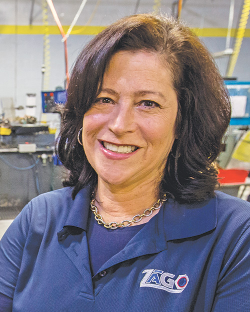 Gail Friedberg, vice president, Zago Manufacturing Co.(Aaron Houston)